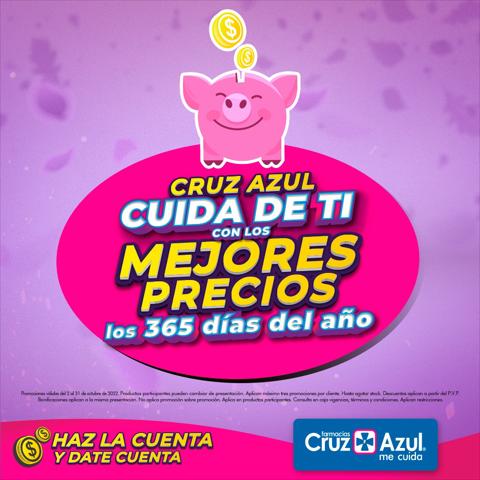 Ofertas de Salud y Farmacias en Guayaquil | Catálogo Farmacias Cruz Azul de Farmacias Cruz Azul | 3/10/2022 - 31/10/2022