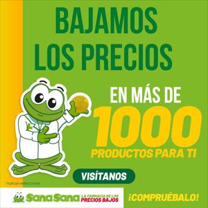 Ofertas de Salud y Farmacias en Guayaquil | Catálogo Farmacias SanaSana de Farmacias SanaSana | 30/5/2023 - 31/5/2023