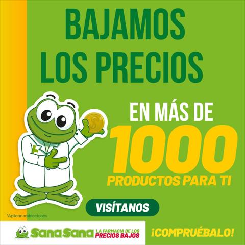 Catálogo Farmacias SanaSana | Catálogo Farmacias SanaSana | 6/6/2023 - 9/6/2023