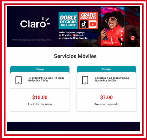 Catálogo Claro en Quito | Servicios Móviles | 27/5/2023 - 5/6/2023