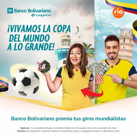 Ofertas de Bancos en Cuenca | Promociones Banco Bolivariano de Banco Bolivariano | 15/11/2022 - 29/11/2022