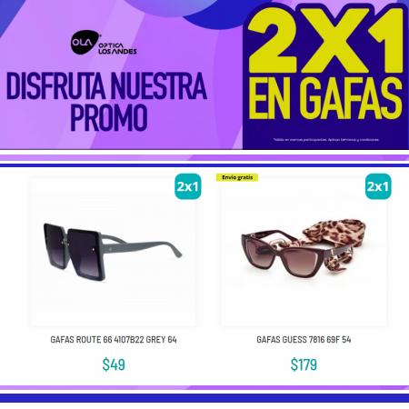 Catálogo Óptica Los Andes en Guayaquil | OLA Promo 2X1 en gafas | 20/9/2023 - 4/10/2023