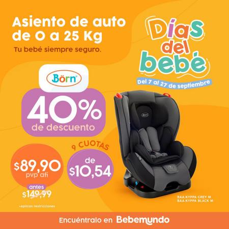 Catálogo Bebemundo en Quito | Dias del bebe! | 18/9/2023 - 27/9/2023