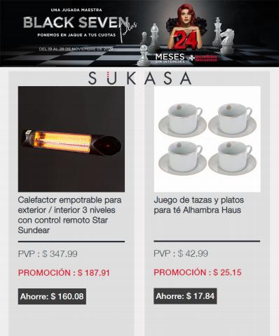 Catálogo Sukasa en Quito | Ofertas Sukasa Black Friday | 24/11/2022 - 28/11/2022