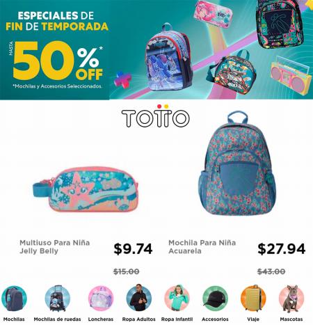 Catálogo Totto en Machala | Ofertas especiales | 19/5/2023 - 1/6/2023