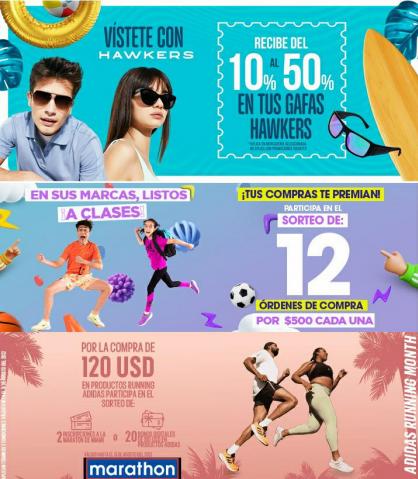 Ofertas de Deporte en Riobamba | Promos marathon de Marathon Sports | 11/8/2022 - 29/8/2022