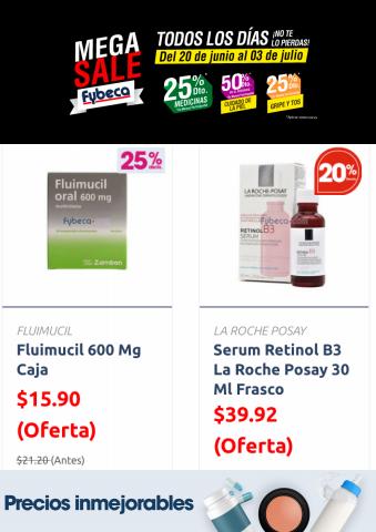 Ofertas de Salud y Farmacias en Cuenca | Mega Sale de Fybeca | 30/6/2022 - 3/7/2022