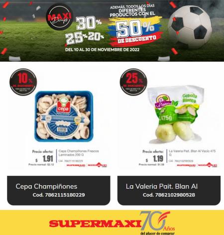Ofertas de Supermercados en Duran | Ofertas SUPERMAXI Black Friday de Supermaxi | 23/11/2022 - 30/11/2022