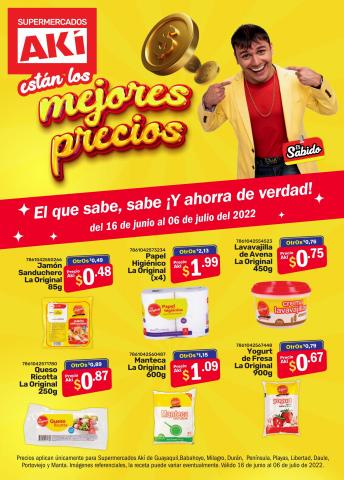 Ofertas de Supermercados en Quito | Descuentos Aki de Akí | 28/6/2022 - 6/7/2022