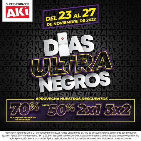 Ofertas de Supermercados en Quito | Catálogo Aki de Akí | 24/11/2022 - 27/11/2022