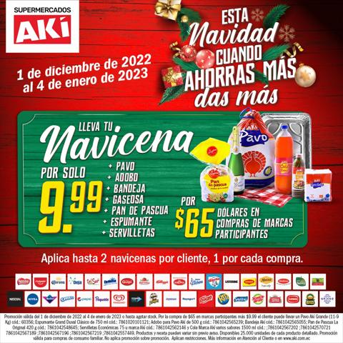 Ofertas de Supermercados en Ambato | Catálogo Aki de Akí | 5/12/2022 - 4/1/2023