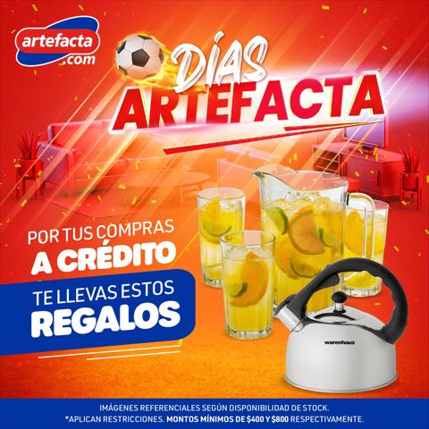 Catálogo Artefacta en Machala | Catálogo Artefacta | 3/10/2022 - 31/10/2022