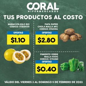 Ofertas de Supermercados | Catálogo Coral Hipermercados de Coral Hipermercados | 3/2/2023 - 5/2/2023