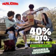 Ofertas de Restaurantes en Cuenca | Papa Johns Promos destacadas de Papa John's | 28/9/2023 - 1/10/2023