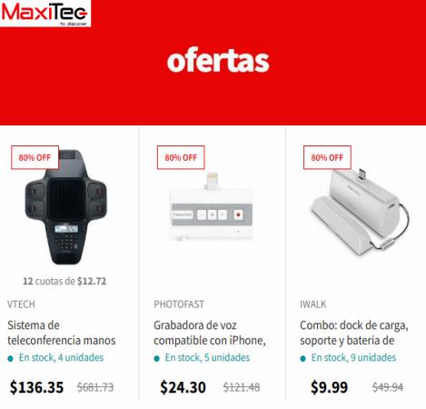 Catálogo MaxiTec | Ofertas Maxitec | 29/5/2023 - 10/6/2023