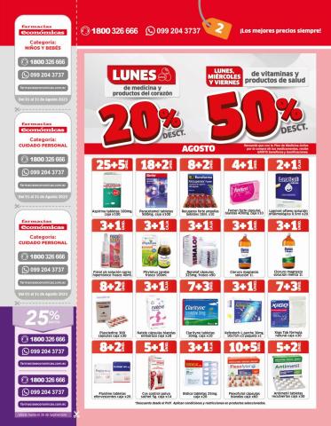 Catálogo Farmacias Económicas en Manta | Farmacias EconómicasCatálogo | 3/8/2023 - 30/9/2023