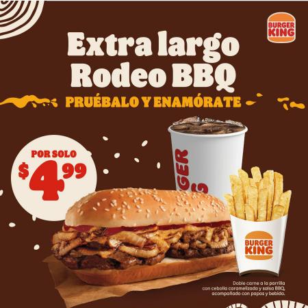 Catálogo Burger King | Burguer king Promos Irresistibles | 28/9/2023 - 31/10/2023