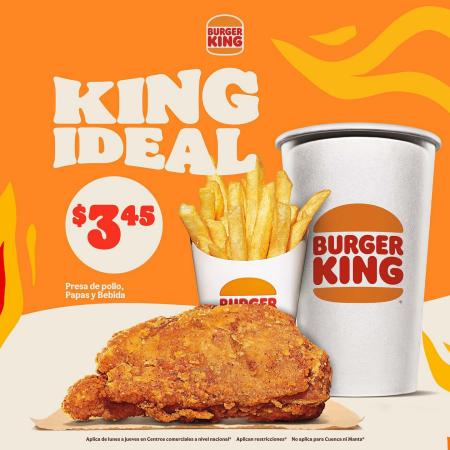 Catálogo Burger King | Burguer king Promos Irresistibles | 28/9/2023 - 31/10/2023