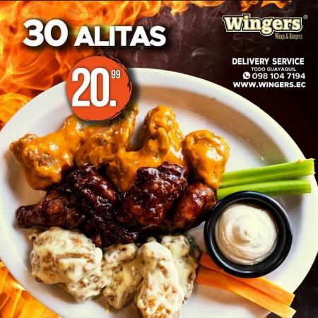 Ofertas de Restaurantes en Guayaquil | Los mejores Combos de Wingers | 20/4/2022 - 18/5/2022