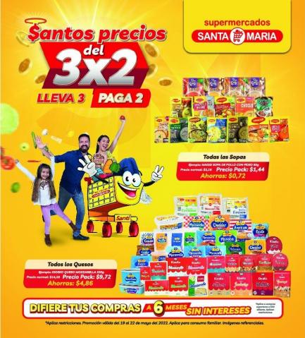 Ofertas de Supermercados en Cuenca | Santos Precios de Santa Maria | 17/5/2022 - 22/5/2022