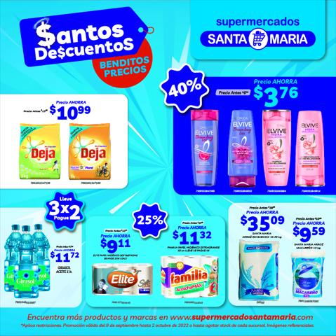 Ofertas de Supermercados | Catálogo Santa Maria de Santa Maria | 20/9/2022 - 2/10/2022