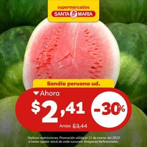 Ofertas de Supermercados en Ambato | Catálogo Santa Maria de Santa Maria | 21/3/2023 - 24/3/2023