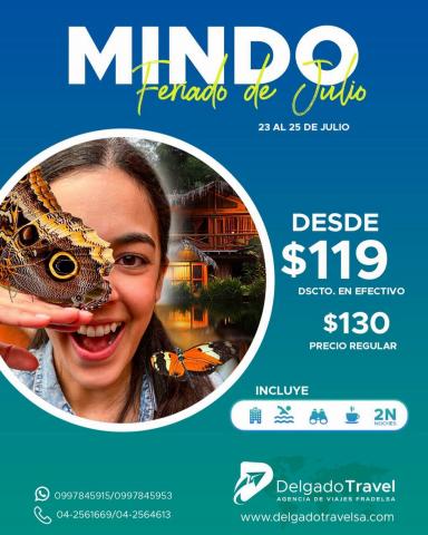 Catálogo Delgado Travel en Guayaquil | Salidas Feriado de Julio | 1/7/2022 - 10/7/2022