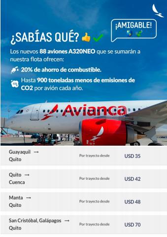 Ofertas de Viajes y Ocio en Manta | Prmociones Avianca de Avianca | 19/5/2022 - 26/5/2022