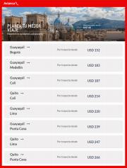 Ofertas de Viajes y Ocio en Quito | Promos imperdibles de Avianca | 24/1/2023 - 7/2/2023