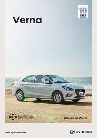 Catálogo Hyundai | Verna | 1/3/2021 - 31/12/2022