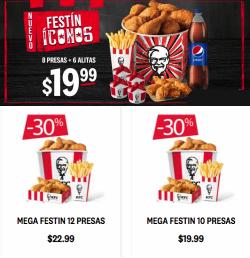 Ofertas de Restaurantes en el catálogo de KFC ( 15 días más)