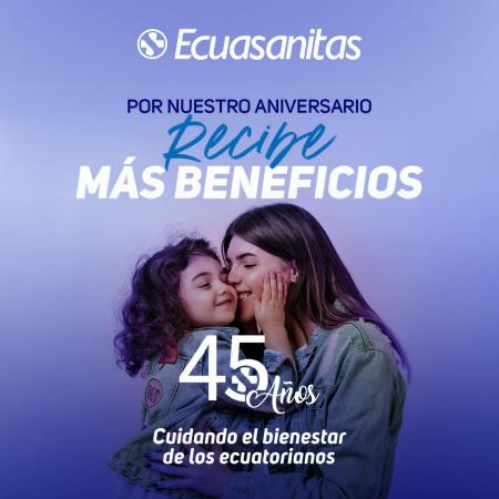 Catálogo ecuasanitas en Duran | Ecuasanitas + beneficios por nuestro aniversario | 25/9/2023 - 16/10/2023