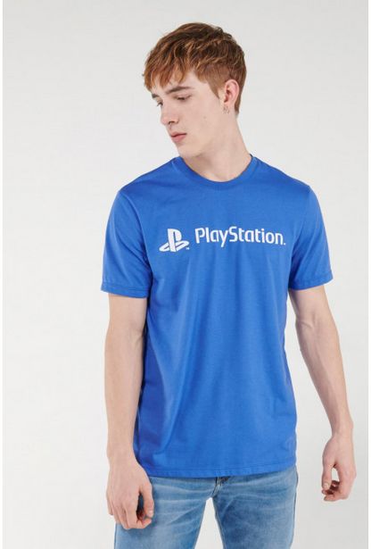 Oferta de Camiseta manga corta estampado de Play Station. por $22900