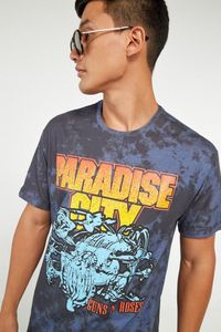 Oferta de Camiseta manga corta, estampado de Guns N' Roses por $11,9 en Koaj