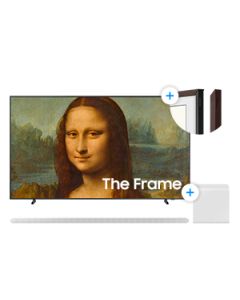 Oferta de Combo Artista (65" The Frame TV+Slim Sound Bar+Bezel) por $2139 en Samsung