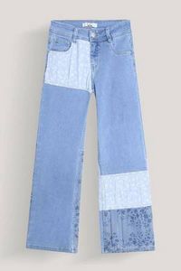 Oferta de Jeans Wide Leg Estampados Kiddo por $17 en De Prati