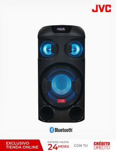Oferta de Parlante Bluetooth Jvc 78w negra por $209,99 en Moda RM