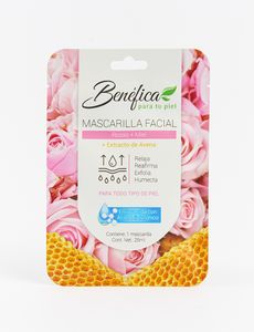 Oferta de Mascarilla Facil Rosas + Miel Benéfica por $1,75 en Moda RM