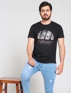Oferta de Camiseta Timeless Negro por $5,44 en Moda RM