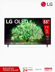 Oferta de LG OLED Smart TV 4K 55" por $1 en Moda RM