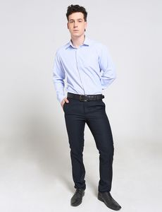 Oferta de Pantalón Ejecutivo Azul oscuro por $19,97 en Moda RM