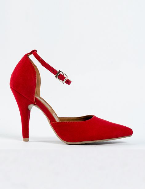 Oferta de Zapato taco rojo por $44,9