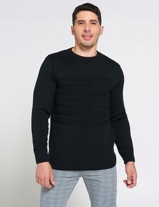 Oferta de Sweater con Textura Negro por $39,95 en Moda RM