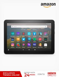 Oferta de Tablet Fire HD 8 32GB Negro Amazon por $143,99 en Moda RM