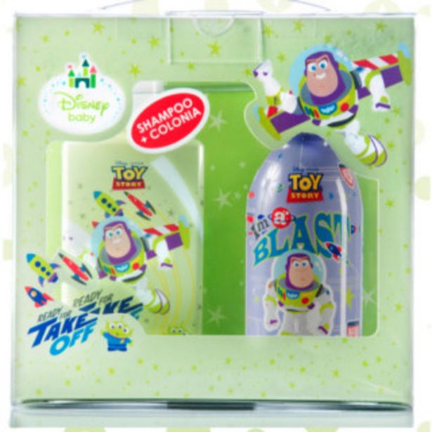 Oferta de Set toy story shampoo y colonia buzz light por $12,99
