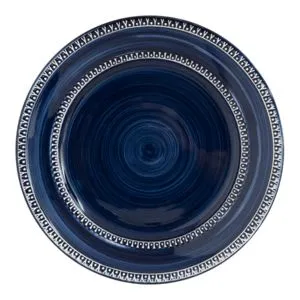 Oferta de Plato Tendido Gourmet Table Noah Azul por $5,24 en Pycca