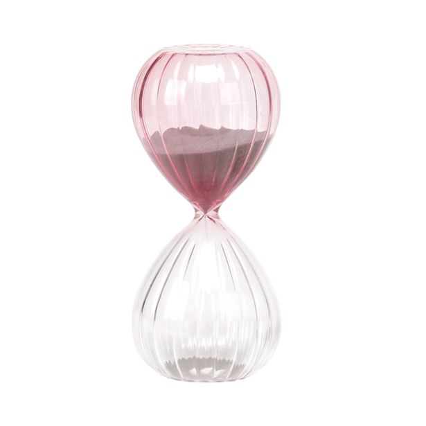 Oferta de Reloj de Arena Rosa 15 cm por $16,79