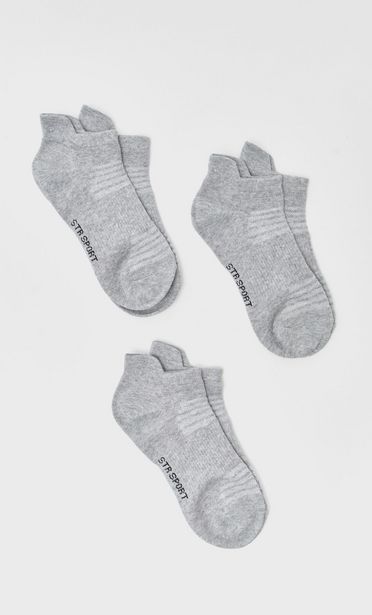 Oferta de Pack 3 calcetines tobilleros por $12,99