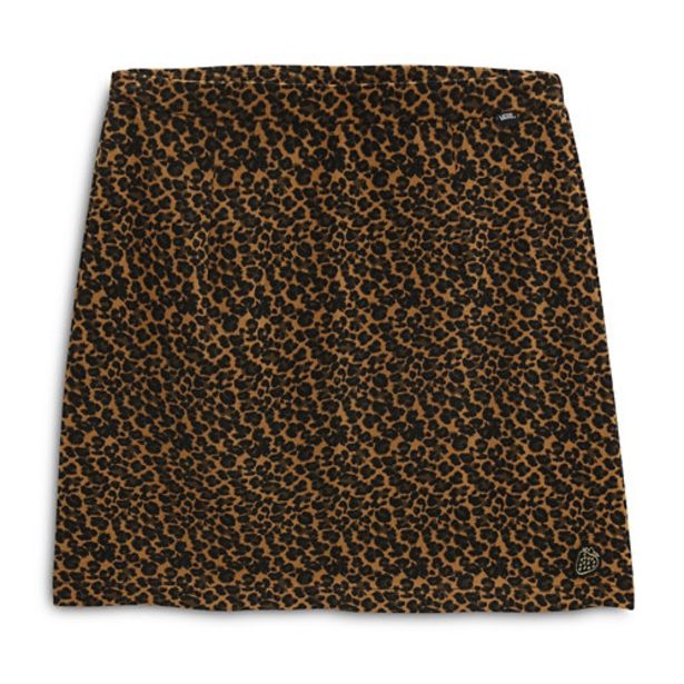 Oferta de Falda con estampado de leopardo Strauberry por $29,25 en Vans