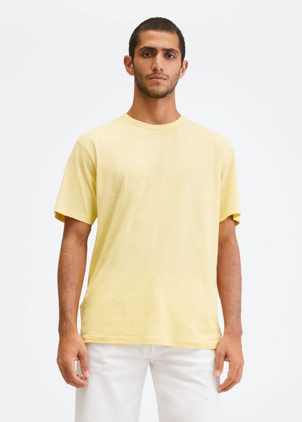 Oferta de Camiseta ligera algodón  por $19,99 en Mango